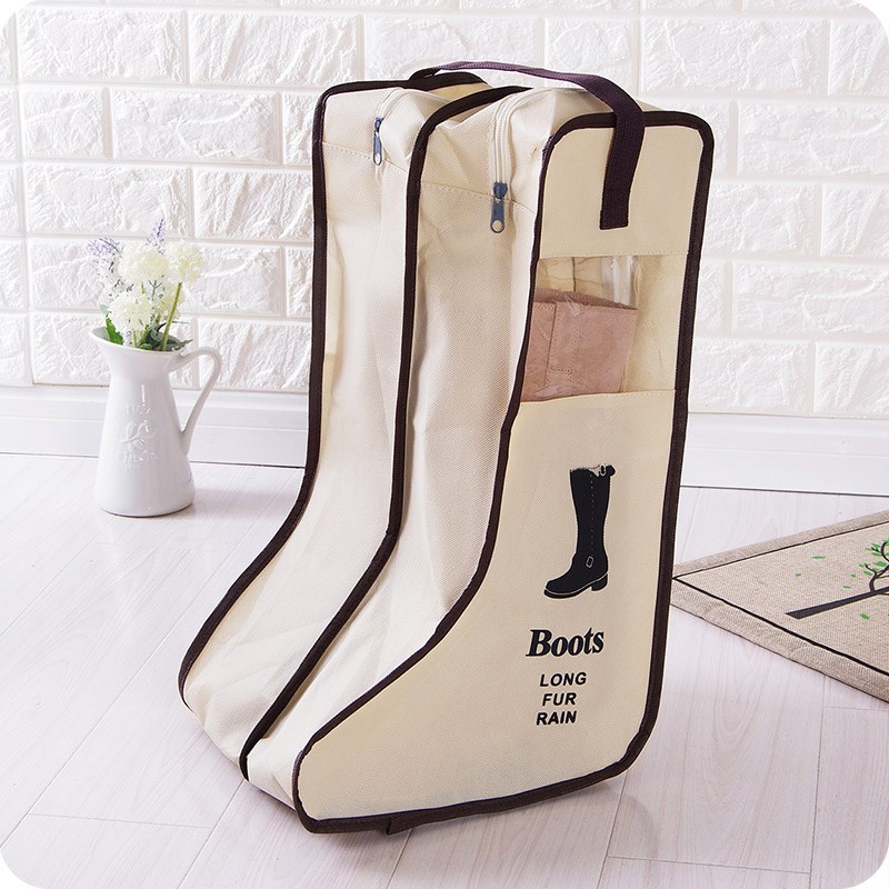 Shoe Bag Dust - 旅行や靴の保管用のポータブル収納バッグ,フード,レインブーツ,ジッパー,アクセサリー用品用