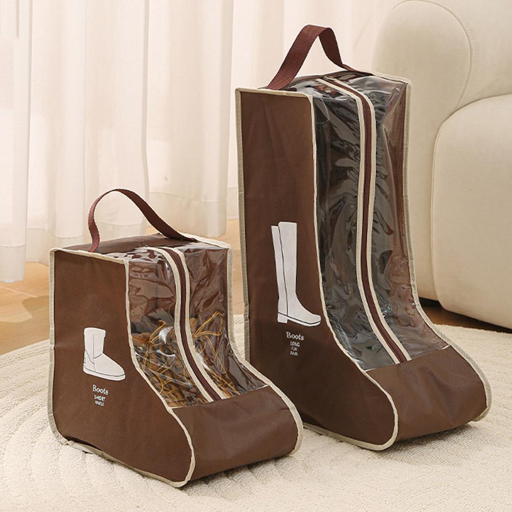 防水トールブーツ収納バッグ防湿防塵ブーツ保護カバーポータブル - Shoe Bag Dust のレビューと価格