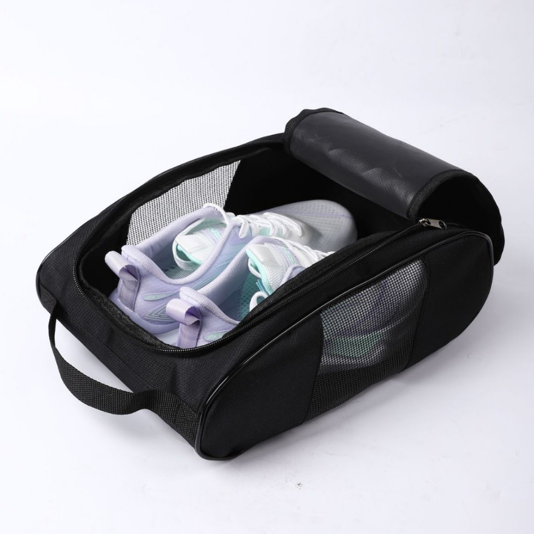 ポータブルゴルフシューズバッグ高品質オックスフォード布ハンド - Shoe Bag Dust のレビューと価格