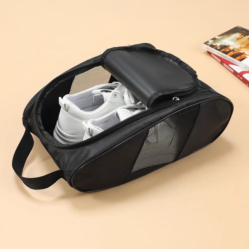 アウトドアスポーツシューズバッグ メッシュ通気性 バスケット - Shoe Bag Dust のレビューと価格