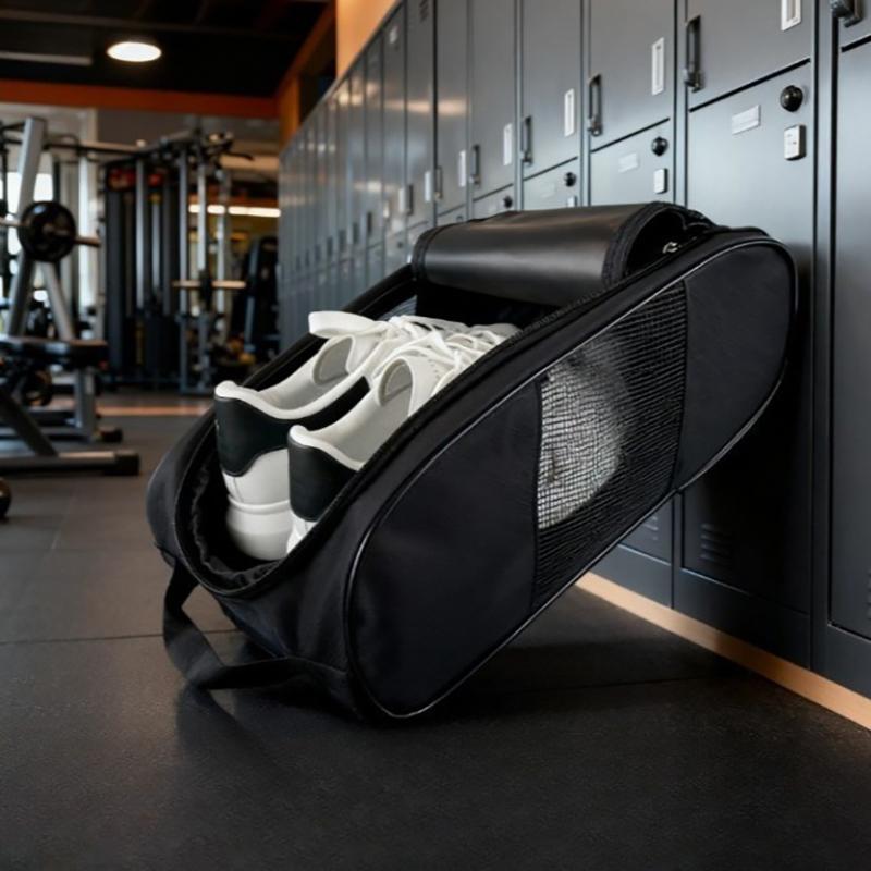 アウトドアスポーツシューズバッグ メッシュ通気性 バスケット - Shoe Bag Dust のレビューと価格