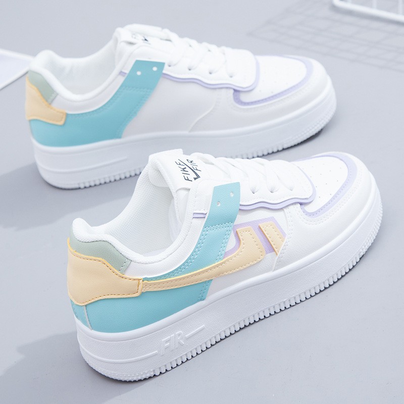 通気性と防水性のある女性用合成皮革スニーカー,プラットフォー - Sneaker Vegan のレビューと価格