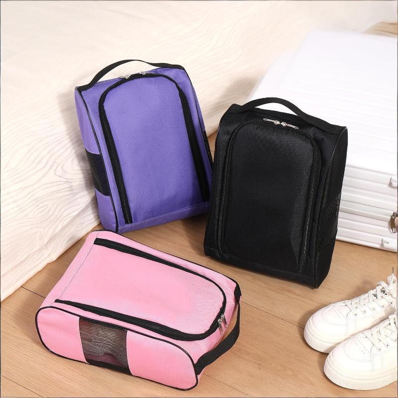 ポータブルゴルフシューズバッグ オックスフォード布製シューズ - Shoe Bag Dust のレビューと価格