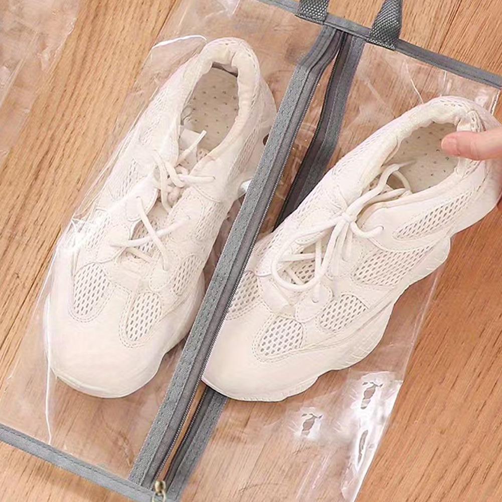 防水靴収納袋透明防湿靴オーガナイザー旅行収納防塵靴袋サイズ  - Shoe Bag Dust のレビューと価格