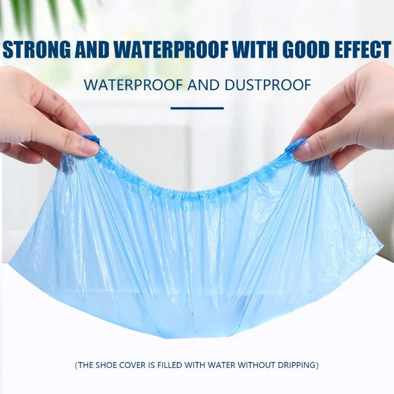 使い捨てプラスチック製シューズカバー 家庭用 防塵 機械室用 - Shoe Bag Dust のレビューと価格